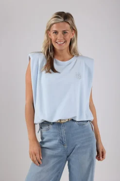 Top Babette  Blauw