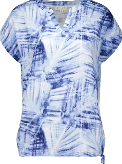 Top Batik Blauw