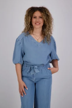 Top Fae  Blauw