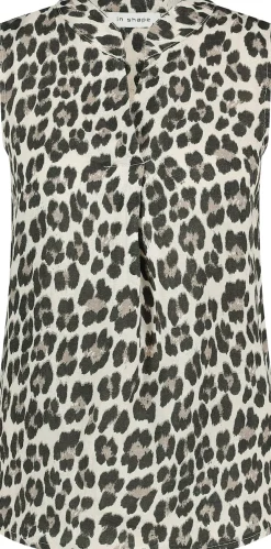 Top Fenna Leopard Beige