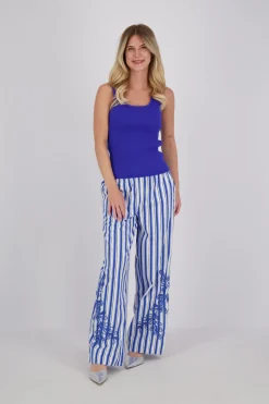 Top Kamma Jenny Blauw