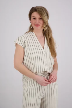 Top Lotte Stripe Beige