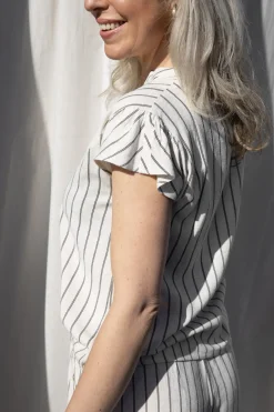 Top Lotte Stripe Beige