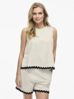 Top Manda Wavy Beige