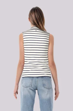 Top Stripe Blauw