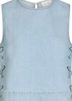 Top Svetlana Braid Blauw