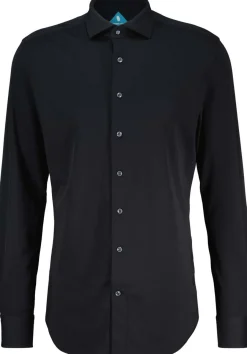 travel pique shirt Zwart