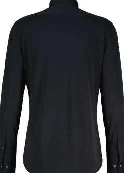 travel pique shirt Zwart