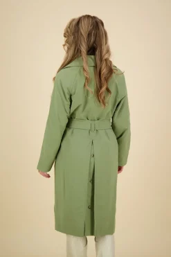 Trenchcoat Groen
