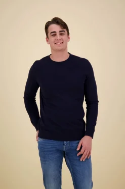 Trui Crew Neck Donkerblauw