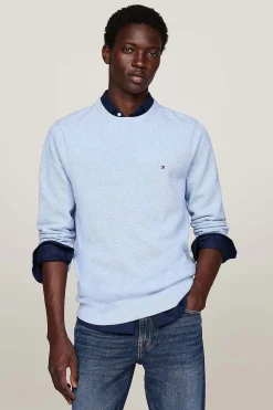 Trui Essential Structure Crew Blauw
