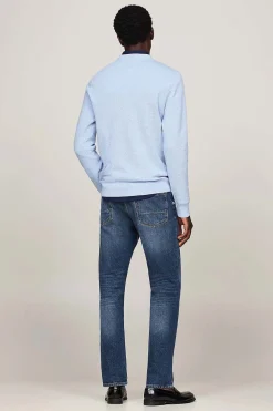 Trui Essential Structure Crew Blauw
