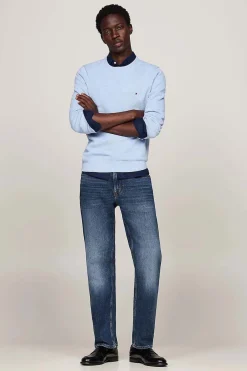 Trui Essential Structure Crew Blauw