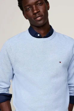 Trui Essential Structure Crew Blauw