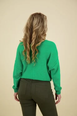 Trui Mohair Lime Groen