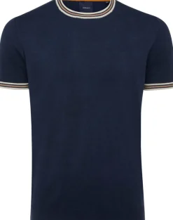 T-shirt Bay Donkerblauw