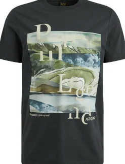 T-shirt Blauw