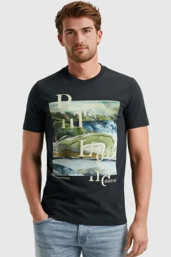T-shirt Blauw