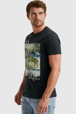 T-shirt Blauw