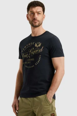 T-shirt Blauw