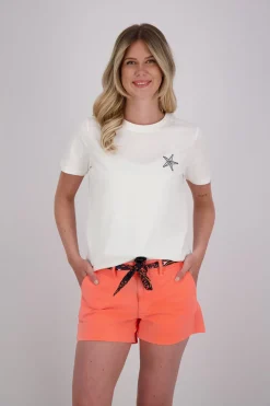 T-shirt Camino Wit