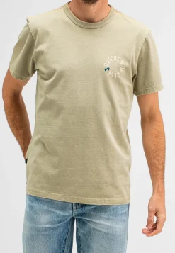 T-shirt Circle Groen