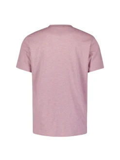 T-Shirt Crewneck Melange Paars