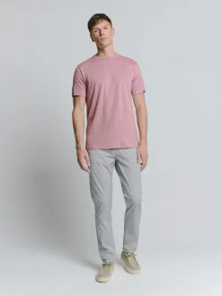 T-Shirt Crewneck Melange Paars