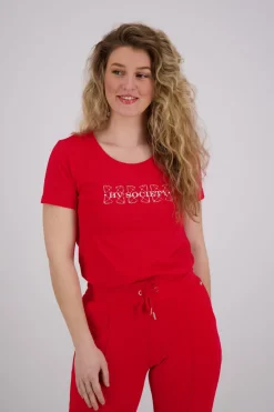 T-shirt Darlan Rood
