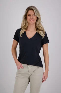 T-shirt Donkerblauw