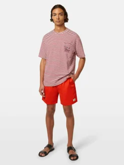 T-shirt Double Face Rood