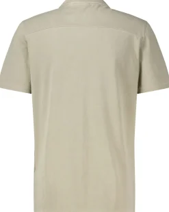 T-shirt Effen Bruin