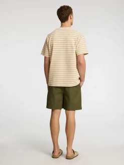 T-shirt Eli Seersucker Beige