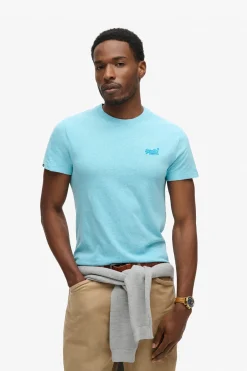 T-shirt Essential Logo Blauw