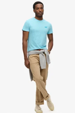 T-shirt Essential Logo Blauw