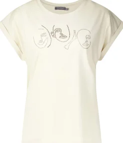 T-shirt Faces Studs Bruin
