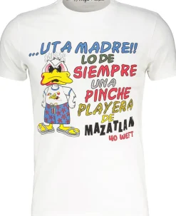 T-Shirt Girocollo Wit