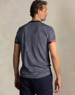 T-shirt Hamza Blauw