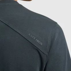 T-shirt Interlock Blauw