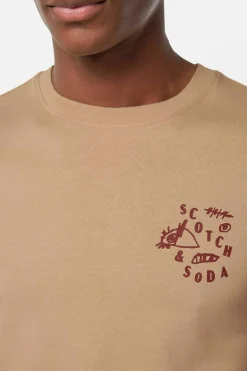 T-shirt Logo Beige