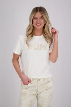 T-shirt Logo Wit