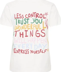 T-shirt Palmome Wit