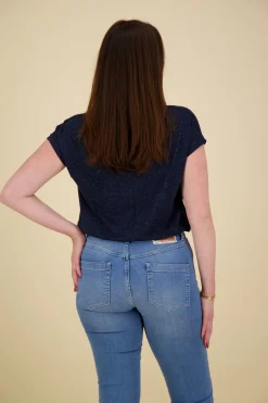 T-shirt Rebel Donkerblau