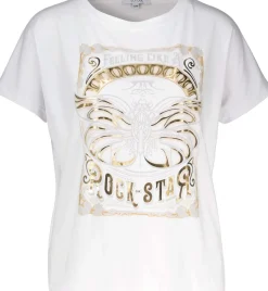 T-shirt Rockstar Wit