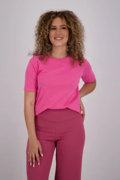T-shirt Roze