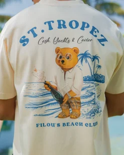 T-shirt Saint Tropez Wit