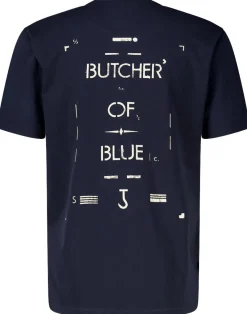 T-shirt Stencil   Blauw