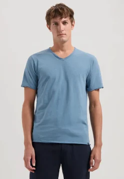 T-shirt Stewart Blauw