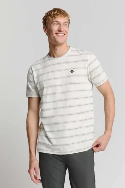 T-Shirt Stripe Wit