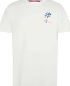 T-shirt Sunset Sahara Wit